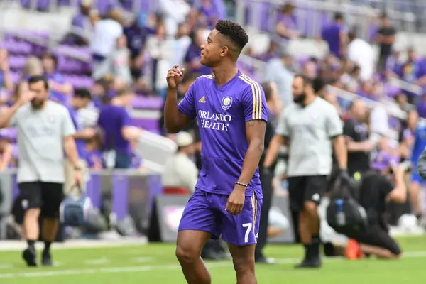 Orlando City Házigazda New York Red Bulls Exploria Stadium Orlando — Stock Fotó