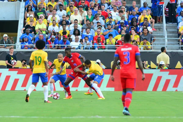 Brezilya, 8 Haziran 2016 tarihinde Orlando Florida 'daki Copa America Centenario' da Haiti ile karşılaştı..