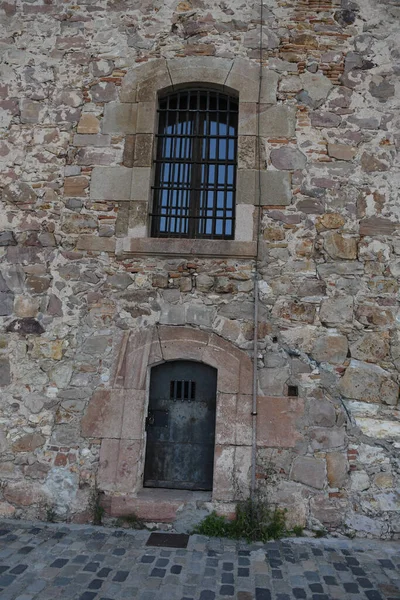 Veduta Delle Antiche Mura Della Fortezza — Foto Stock