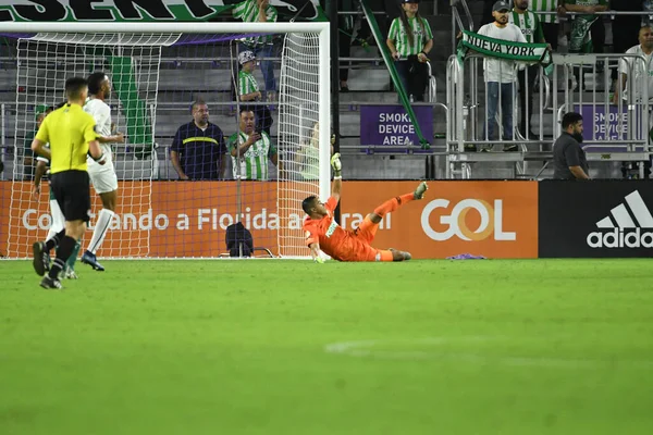 Кубок Флориди 2020 Palmeiras Atletico Nacional Match Exploria Stadium Orlando — стокове фото