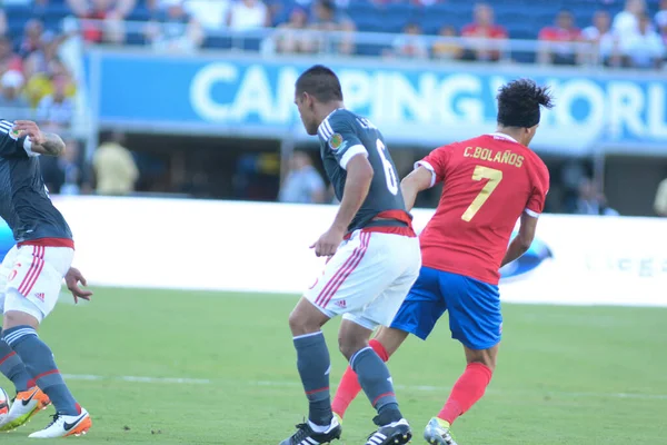 Costa Rica Affronte Paraguay Lors Centenario Copa America Camping World — Photo