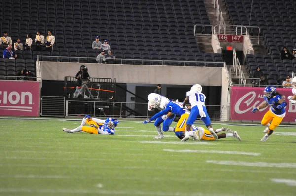 Georgia State Gegen San Jose State Während Der Cure Bowl — Stockfoto