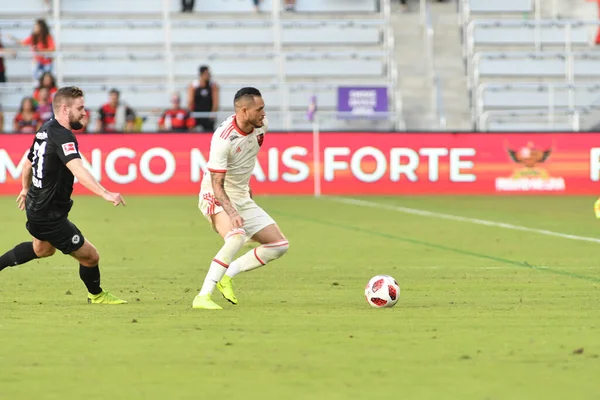 Flamengo Eintracht Frankfurt Orlando City Stadium Sábado Janeiro 2019 — Fotografia de Stock