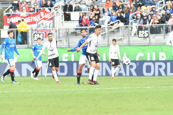 Rangers Corinthians Florida Cup Spectrum Stadium January 2018 Orlando Φλόριντα — Φωτογραφία Αρχείου