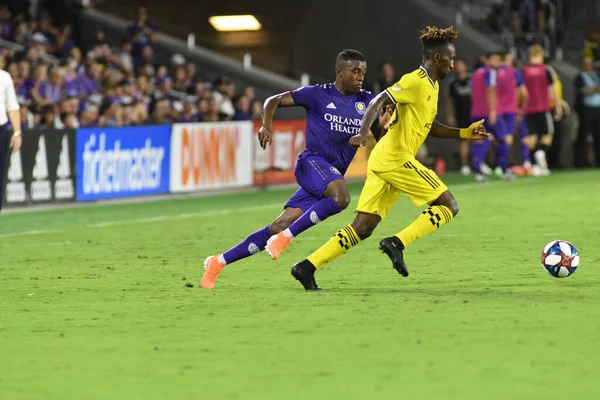 Orlando City Värd Columbus Crew Orlando City Stadium Den Juli — Stockfoto