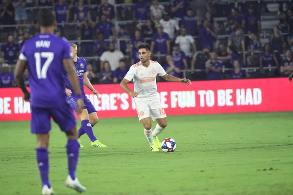 Orlando City Hospeda Lafc Estádio Exploria Orlando Florida Sábado Setembro — Fotografia de Stock