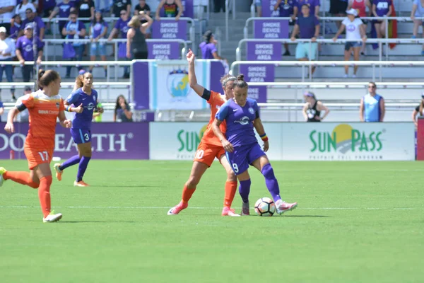 Orlando Pride, 24 Haziran 2017 tarihinde Orlando City Stadyumu 'nda Houston Dash' e ev sahipliği yaptı..  