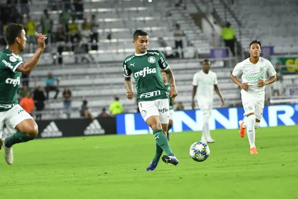 Florida Cup 2020 Palmeiras Atlético Nacional Jogo Estádio Exploria Orlando — Fotografia de Stock