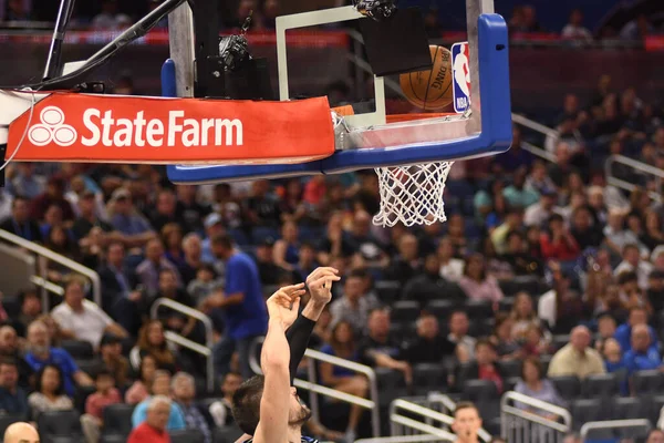 Orlando Magic Acoge Los Minnesota Timberwolves Amway Arena Febrero 2019 —  Fotos de Stock