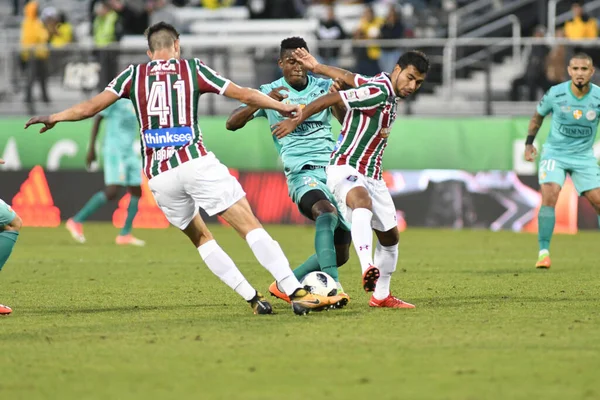 Fluminense, Florida Kupası 'nda 15 Ocak 2018' de Orlando Florida 'da oynanan Spektrum Stadyumu' nda Barcelona SC 'ye karşı..