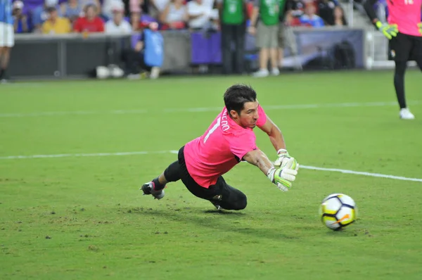 World Cup Qualifying Match Orlando City Stadium 2017 Usa Panama — 스톡 사진