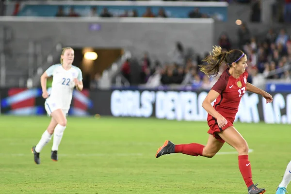 ABD, 7 Mart 2018 tarihinde Orlando City Stadyumu 'ndaki SheBelives Kupası' nda İngiltere ile karşı karşıya geldi..  