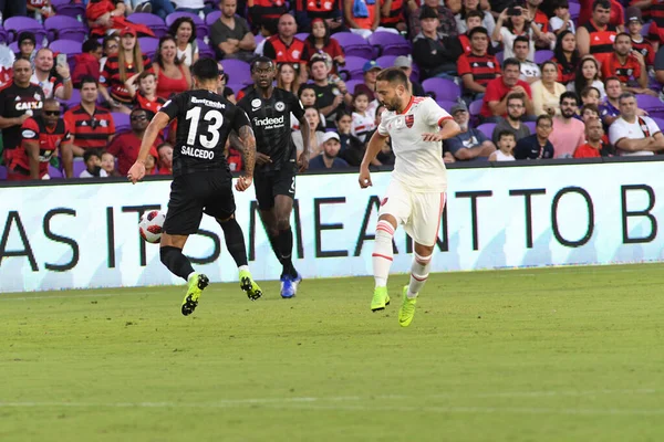 Flamengo Eintracht Frankfurt 'a karşı 12 Ocak 2019 Cumartesi günü Orlando City Stadyumu' nda. 