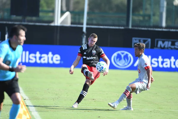 Toronto FC, 13 Temmuz 2020 tarihinde Orlando Florida 'da düzenlenen ESPN Wild World of Sports' ta düzenlenen MLS Back Tournament sırasında D.C. United ile karşı karşıya geldi.