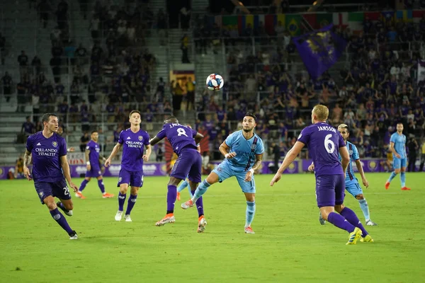 Orlando City, 10 Temmuz 2019 'da Orlando City Stadyumu' nda New York City FC 'ye ev sahipliği yaptı..