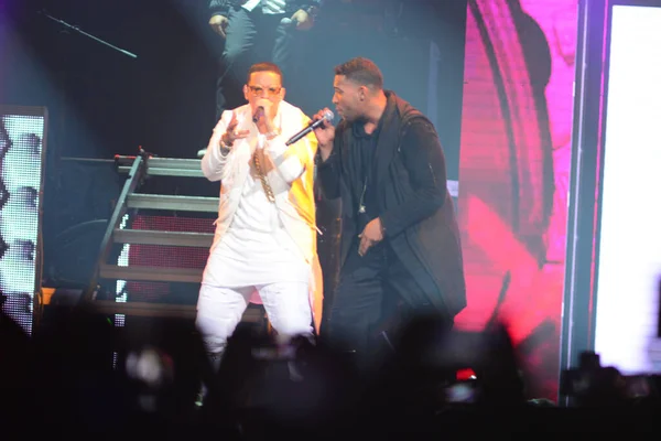 Daddy Yankee Don Omar Concert Het Amway Center Orlando Florida — Stockfoto