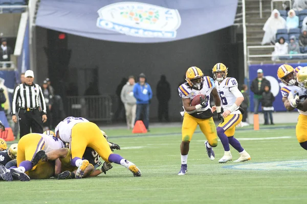 Notre Dame Enfrentará Lsu Durante Citrus Bowl Camping World Stadium —  Fotos de Stock