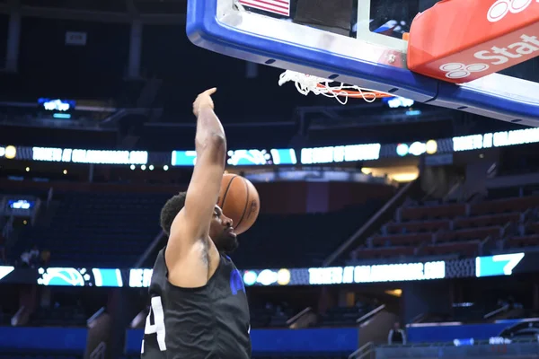 Orlando Magic Host Practice Session Amway Center Orlando Florida Στις — Φωτογραφία Αρχείου