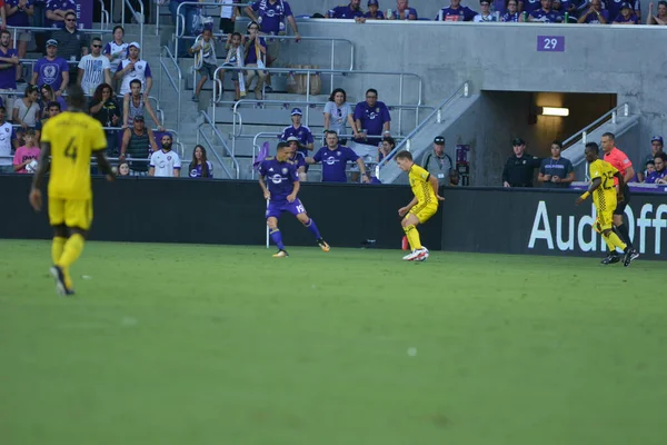 Orlando City Hospeda Columbus Crew Orlando City Stadium Orlando Florida — Fotografia de Stock