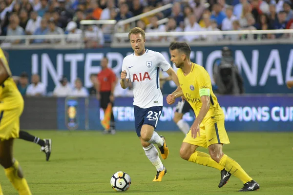 Paris Saint-Germain, Tottenham Hotspur 'a karşı 22 Temmuz 2017' de Orlando Florida 'daki Citrus Bowl' da.  