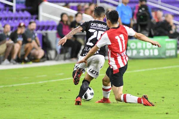 Korintliler, 10 Ocak 2018 'de Orlando City Stadyumu' nda düzenlenen Florida Kupası 'nda PSV Eindhoven' a karşı..  