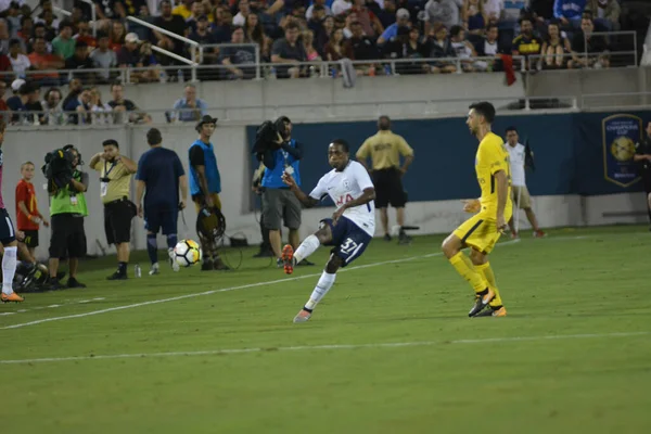 Paris Saint-Germain, Tottenham Hotspur 'a karşı 22 Temmuz 2017' de Orlando Florida 'daki Citrus Bowl' da.  