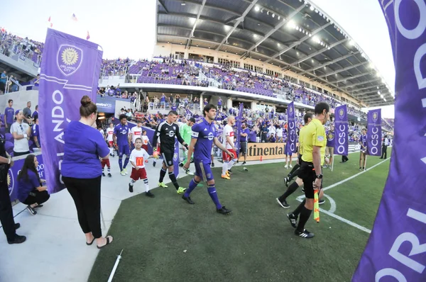 Organizator Orlando City Toronto Stadionie Orlando City Orlando Florida Lipca — Zdjęcie stockowe