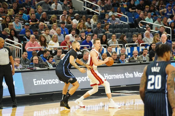 Basketball Game Nba Season Orlando Magic Miami Heat Gennaio 2020 — Foto Stock