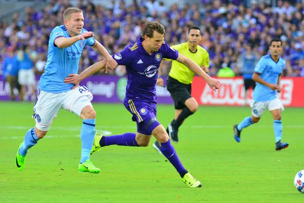 Orlando City, 5 Mart 2017 'de Orlando City Stadyumu' nda NYC FC 'ye ev sahipliği yaptı..