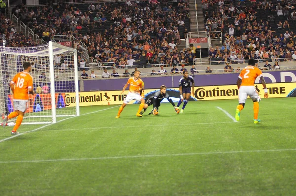 Orlando City Sediou Houston Dynamo Julho 2016 Camping World Stadium — Fotografia de Stock