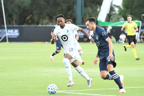 Sporting Kansas City Face Minnesota United Podczas Mls Powraca Turniej — Zdjęcie stockowe