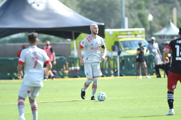 Toronto FC, 13 Temmuz 2020 tarihinde Orlando Florida 'da düzenlenen ESPN Wild World of Sports' ta düzenlenen MLS Back Tournament sırasında D.C. United ile karşı karşıya geldi.. 