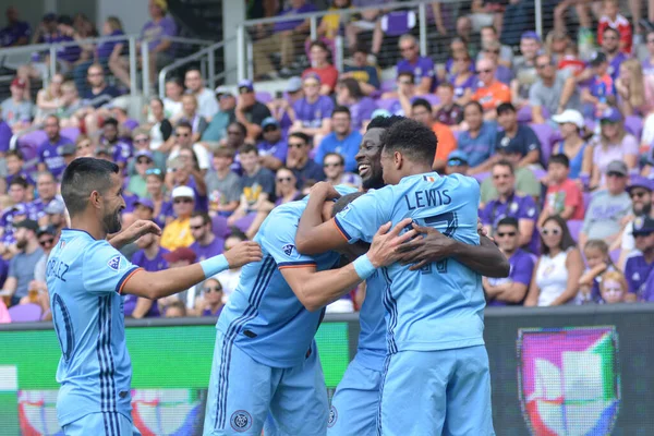 Orlando City Host New York City Orlando City Stadium Orlando — Fotografia de Stock