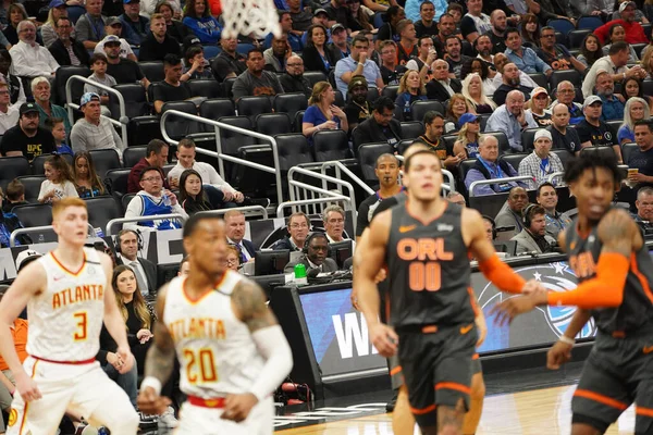 Orlando Magic Acogerá Los Halcones Atlanta Amway Center Orlando Florida — Foto de Stock