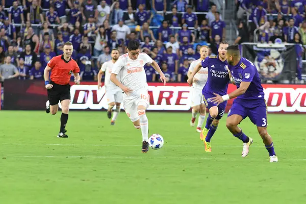 Orlando City SC, Atlanta United 'ı 13 Mayıs 2018' de Orlando City Stadyumu 'nda ağırladı.. 