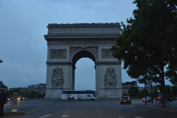 Die Verschönerte Stadt Paris Frankreich Mai 2017 — Stockfoto