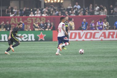 1 Ağustos 2018 tarihinde Atlanta 'daki Mercedez Benz Stadyumu' nda tüm yıldızlar Juventus 'a karşı..  