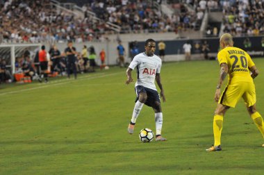 Paris Saint-Germain, Tottenham Hotspur 'a karşı 22 Temmuz 2017' de Orlando Florida 'daki Citrus Bowl' da.  