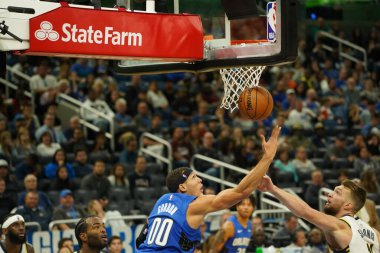 Orlando Magic 10 Kasım 2019 'da Indiana Pacers' ı Amway Center 'da ağırlıyor. Fotoğraf: Marty Jean-Louis