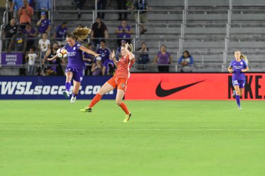 Orlando Pride 28 Haziran 2018 'de Orlando City Stadyumu' nda Houston Dash 'e ev sahipliği yaptı..  