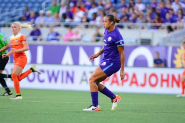 Orlando Pride sunucusu Houston Dash 23 Haziran 2016 'da Orlando Florida' daki Dünya Kampı Stadyumu 'nda..