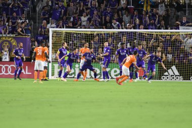 Orlando City SC, 22 Eylül 2018 'de Florida Exploria Stadyumu' nda Houston Dynamo 'yu ağırladı.. 