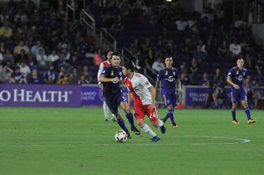 Orlando City 27 Eylül 2017 'de Orlando City Stadyumu' nda New England Devrimi 'ne ev sahipliği yaptı..  