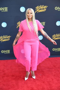 24 Mart 2018 Cumartesi günü Las Vegas 'taki Orleans Resort' ta düzenlenen 33. Yıldız Ödülleri Kırmızı Halı sırasında ünlüler.