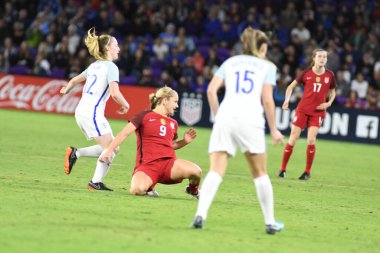 ABD, 7 Mart 2018 tarihinde Orlando City Stadyumu 'ndaki SheBelives Kupası' nda İngiltere ile karşı karşıya geldi.. 