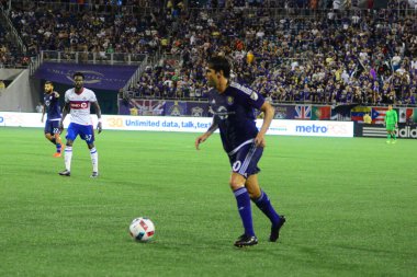 Orlando City, 24 Ağustos 2016 'da Orlando Florida' daki Kamp Dünyası Stadyumunda Toronto FC 'ye ev sahipliği yaptı..