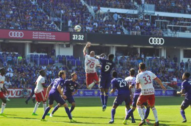 Orlando City SC, 9 Nisan 2019 'da Orlando, Florida' daki Citrus Bowl 'da New York Red Bulls' a ev sahipliği yapıyor.. 