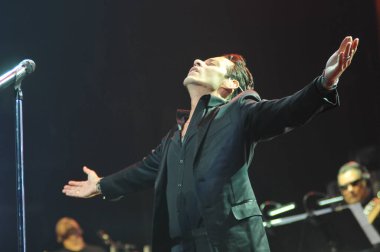 Latin şarkıcı Marc Anthony 5 Ekim 2014 'te Orlando Florida' daki Amway Center 'da konser verdi.. 