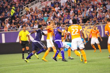 Orlando City SC, 8 Temmuz 2016 'da Orlando Florida' daki Camp World Stadyumu 'nda Houston Dynamo' ya ev sahipliği yaptı..