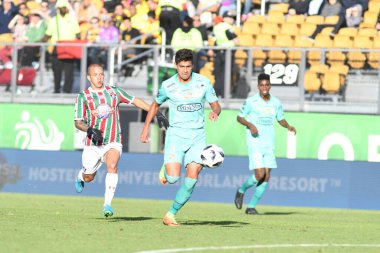Fluminense, Florida Kupası 'nda 15 Ocak 2018' de Orlando Florida 'da oynanan Spektrum Stadyumu' nda Barcelona SC 'ye karşı..  